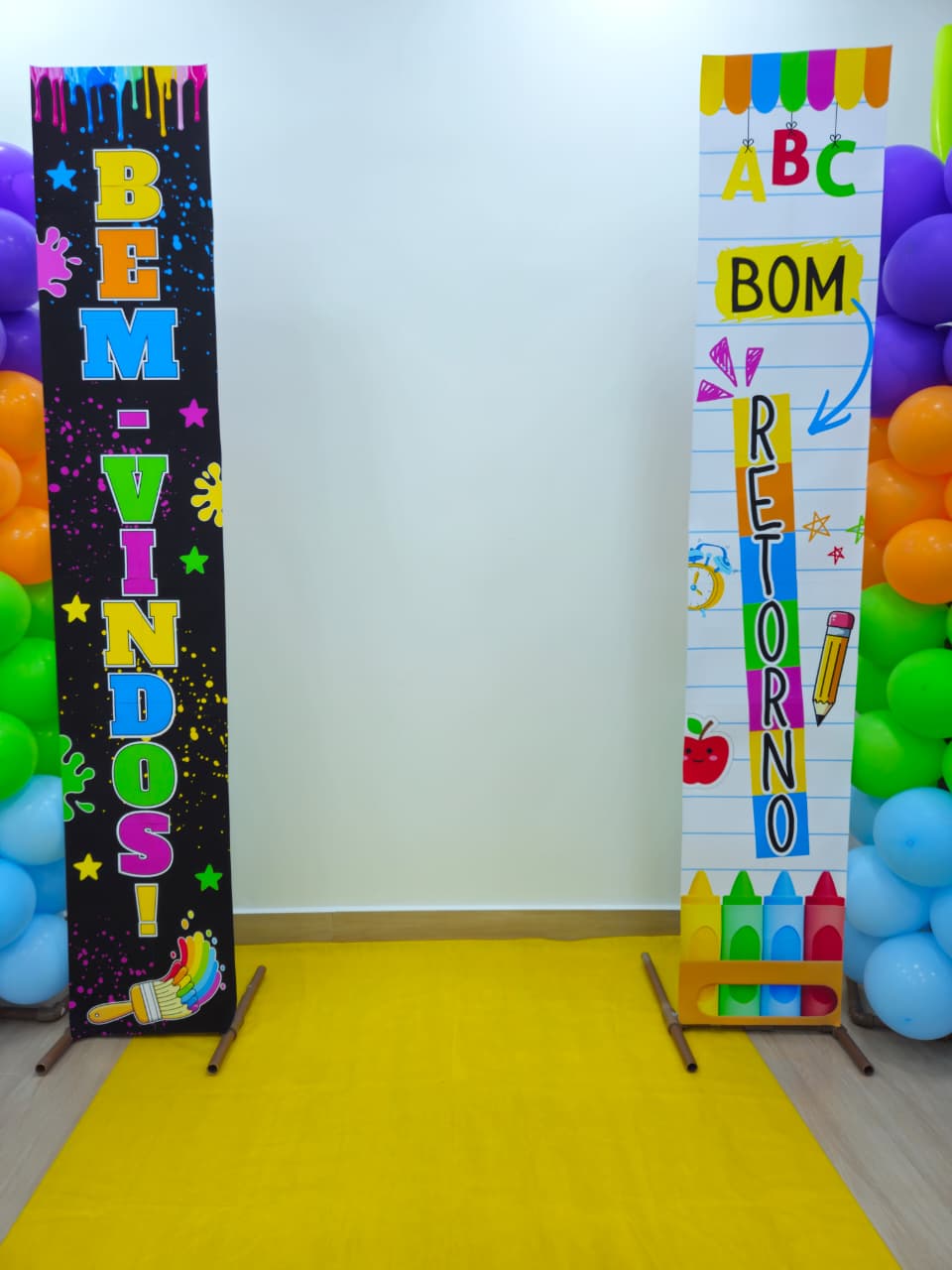FAIXAS BOM RETORNO VOLTA ÀS AULAS - Imagem 6
