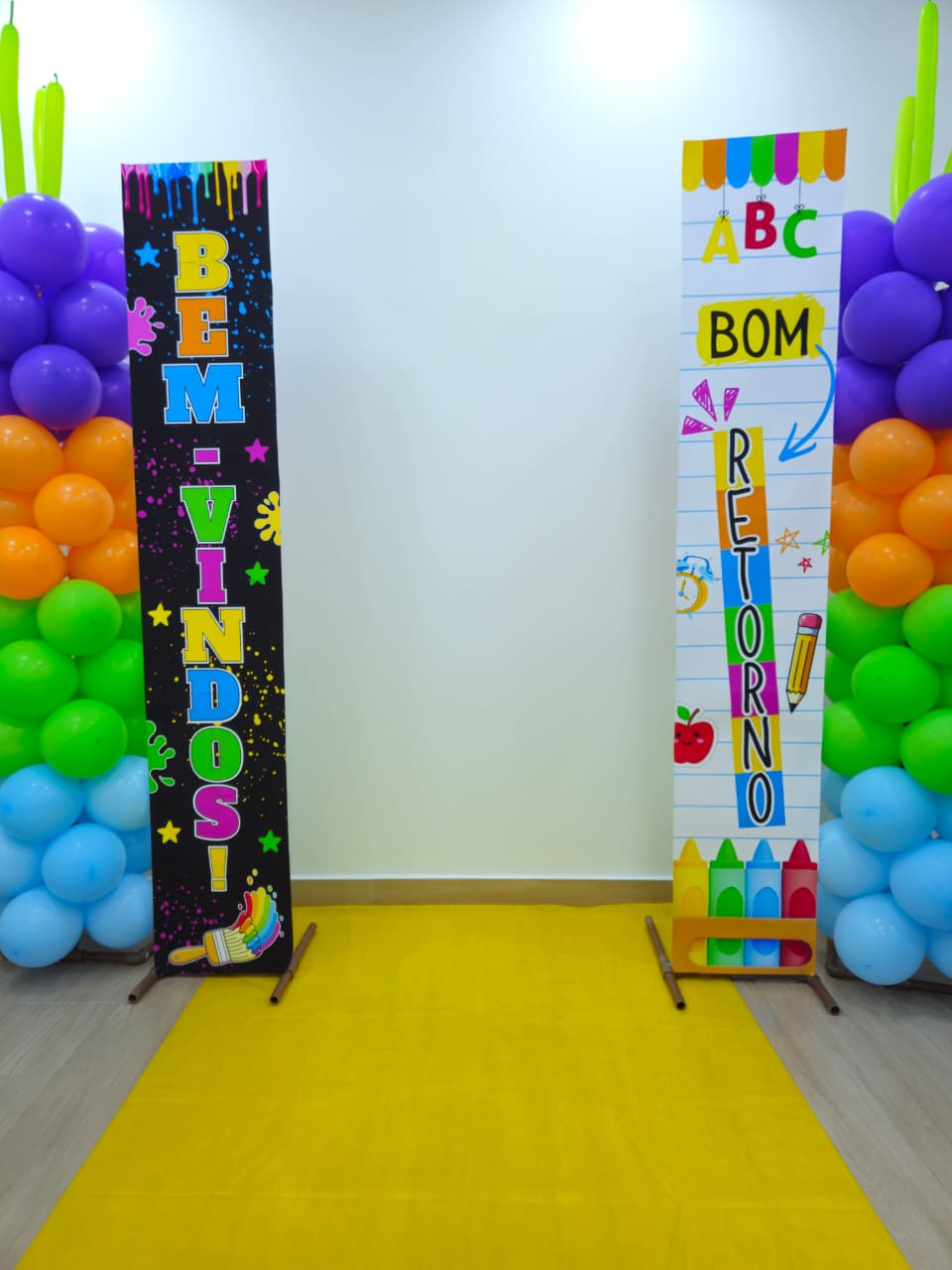 FAIXAS BOM RETORNO VOLTA ÀS AULAS - Imagem 5
