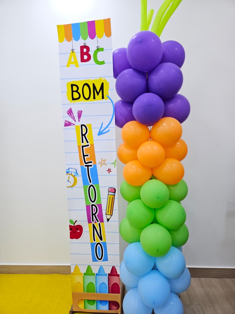 FAIXAS BOM RETORNO VOLTA ÀS AULAS - Imagem 4
