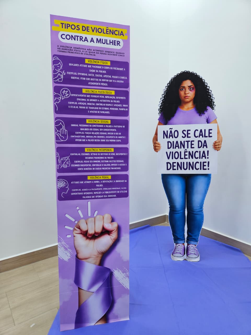 AGOSTO LILÁS - FAIXAS E TOTEM DE MULHER - Imagem 10