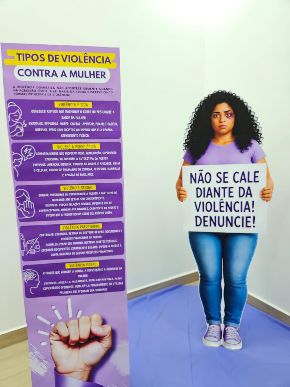 AGOSTO LILÁS - FAIXAS E TOTEM DE MULHER - Imagem 7