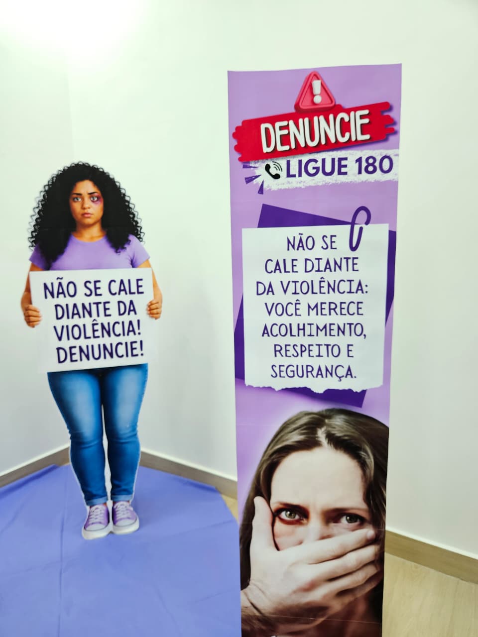 AGOSTO LILÁS - FAIXAS E TOTEM DE MULHER - Imagem 6