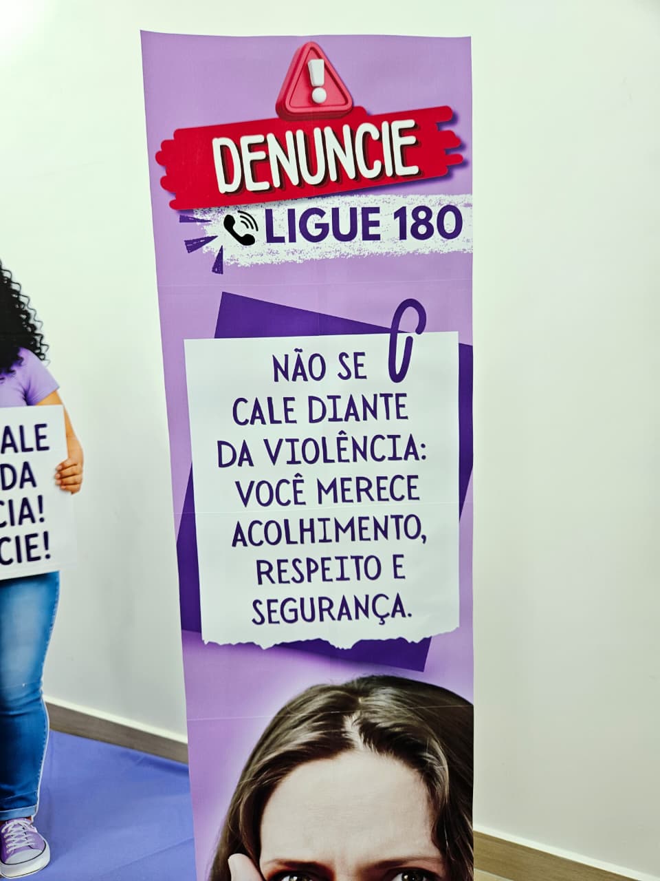 AGOSTO LILÁS - FAIXAS E TOTEM DE MULHER - Imagem 4