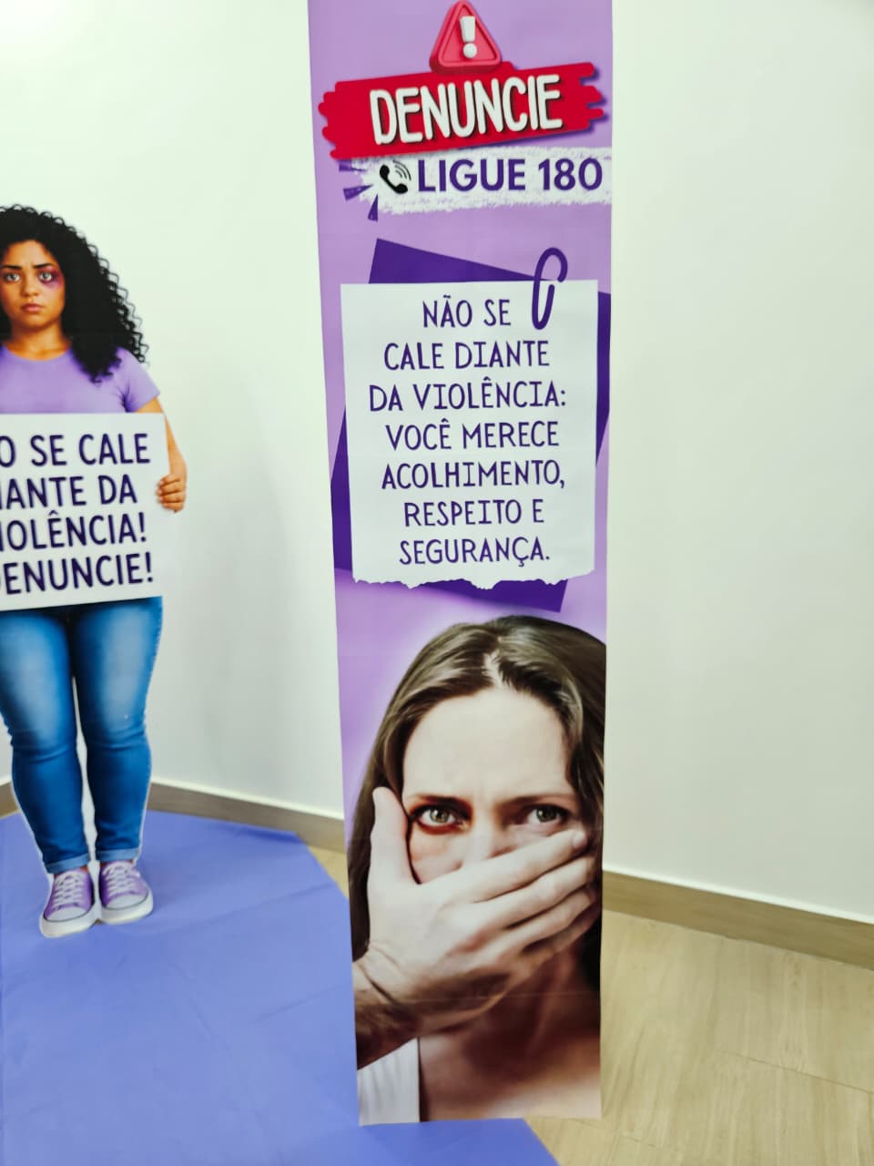 AGOSTO LILÁS - FAIXAS E TOTEM DE MULHER - Imagem 3