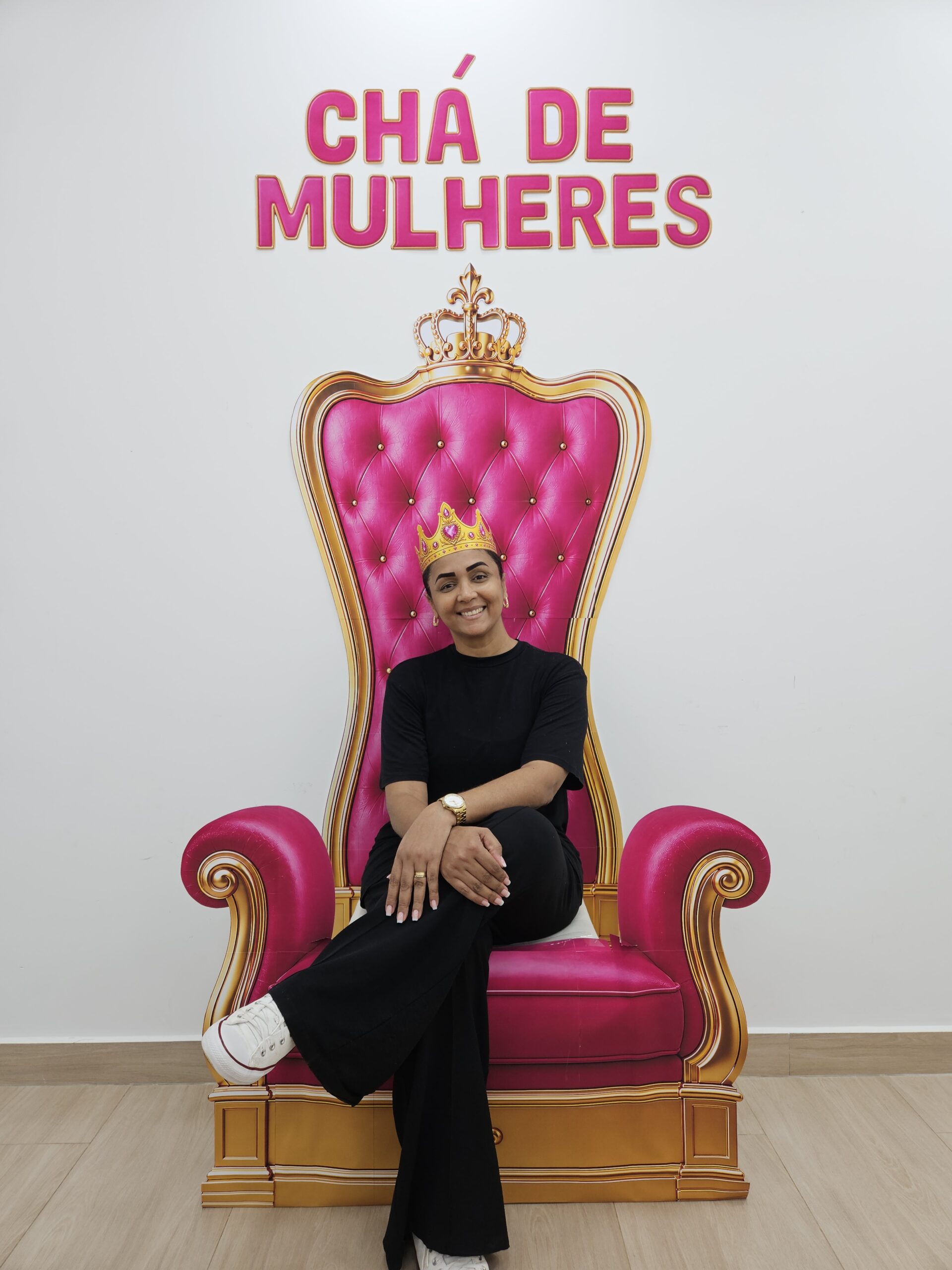 TRONO ROSA + LETRAS - Imagem 8