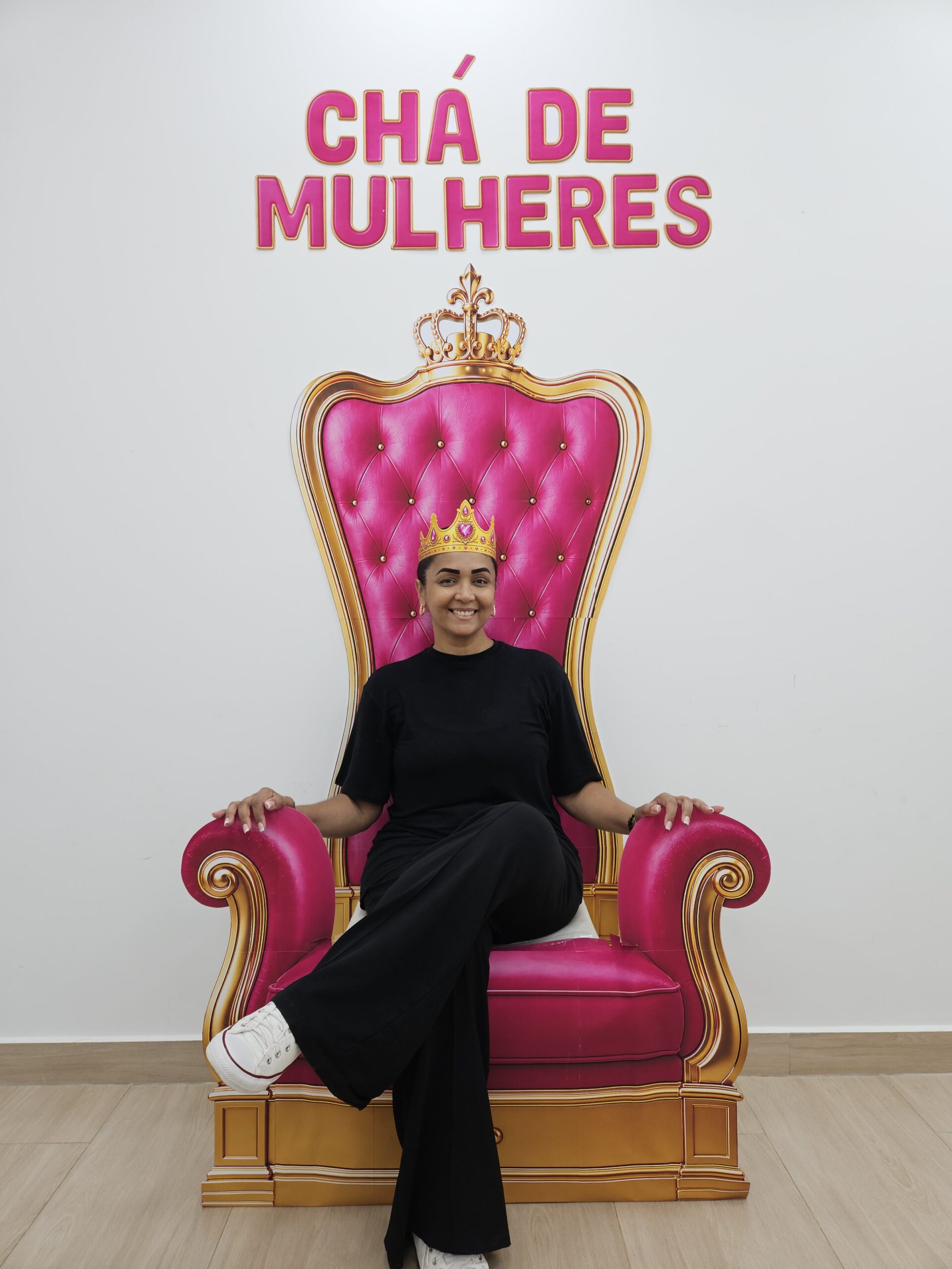 TRONO ROSA + LETRAS - Imagem 7