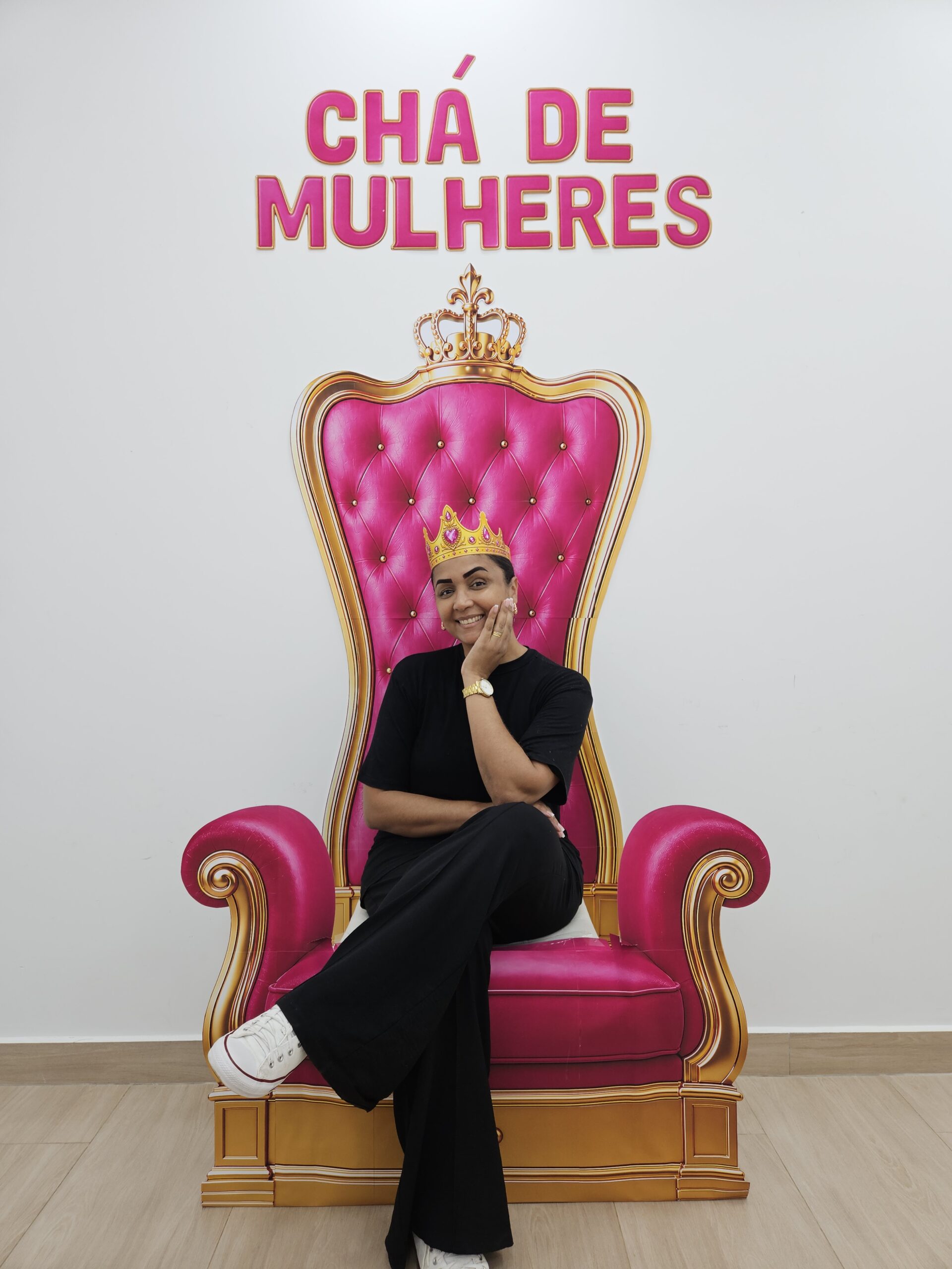TRONO ROSA + LETRAS - Imagem 5