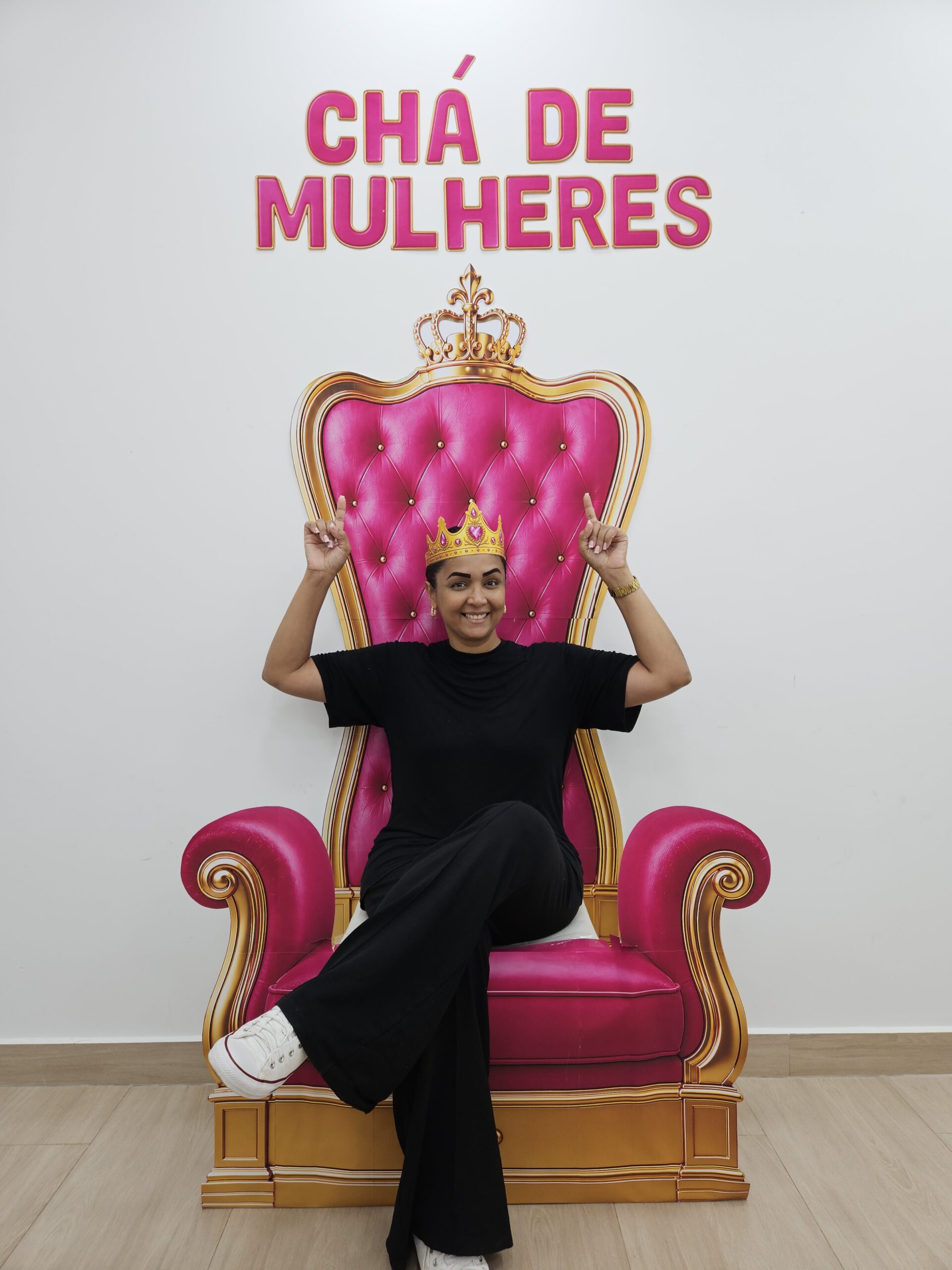 TRONO ROSA + LETRAS - Imagem 6