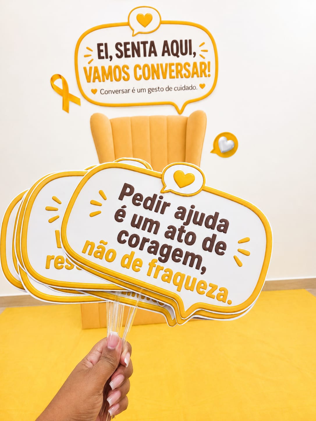 POLTRONA SETEMBRO AMARELO - Imagem 8