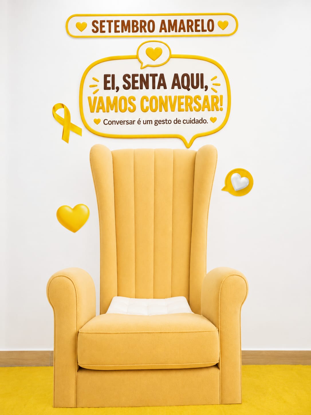 POLTRONA SETEMBRO AMARELO - Imagem 6