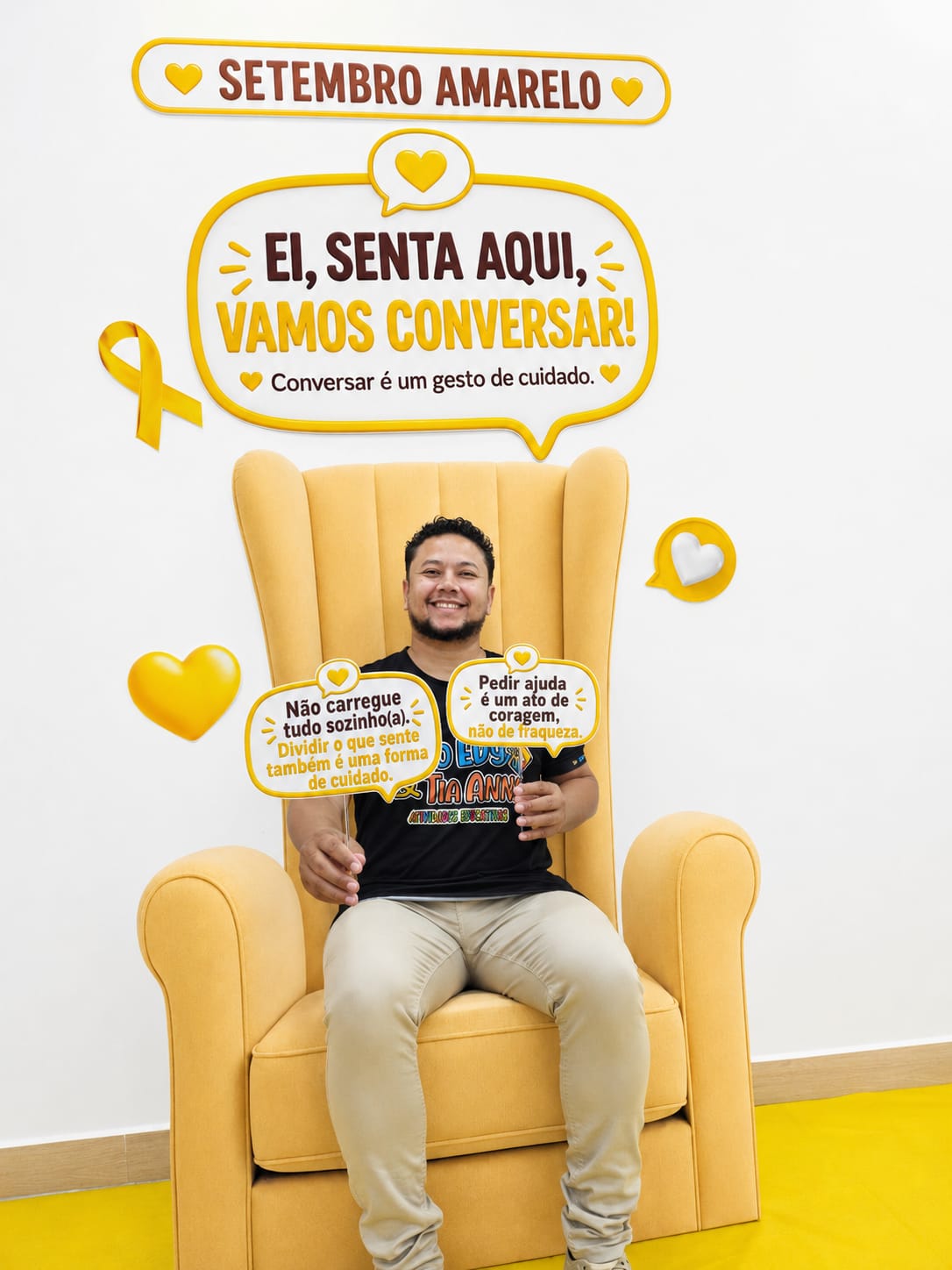 POLTRONA SETEMBRO AMARELO