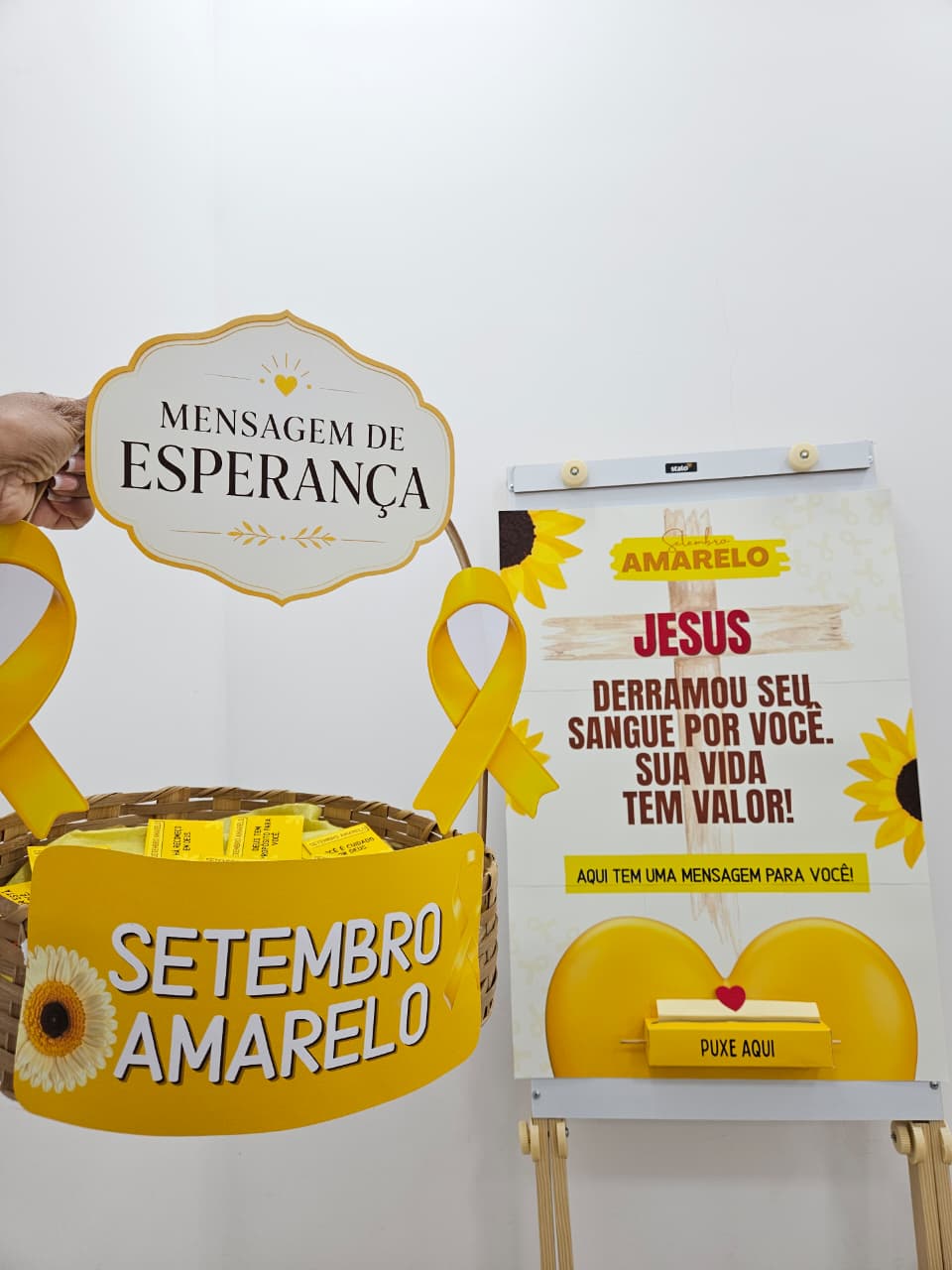 CARTAZ INTERATIVO + DECORAÇÃO/TAG PARA CESTA - Imagem 7