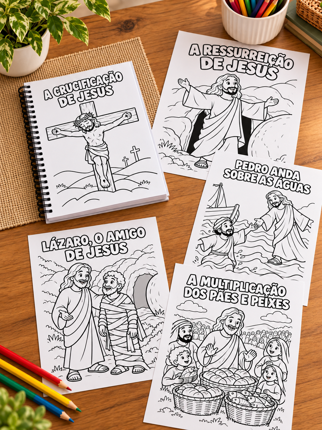 DESENHOS BÍBLICOS PARA COLORIR - Imagem 2