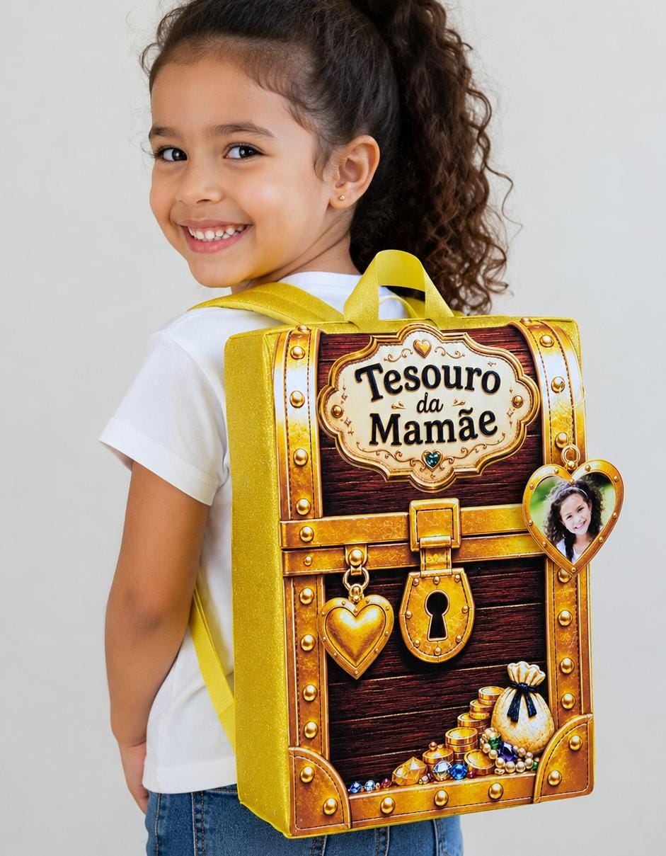 MOCHILA MALUCA TESOURO DA MAMÃE