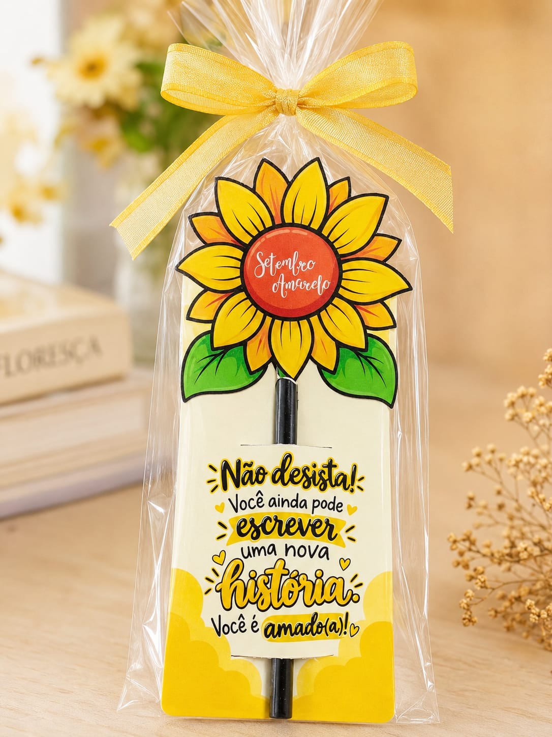 Tag para Caneta/Lápis – Setembro Amarelo - Imagem 2