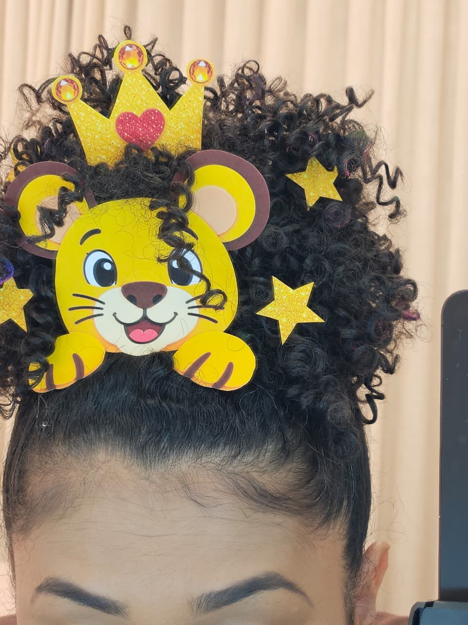 CABELO CRIATIVO REI LEÃO - Imagem 13