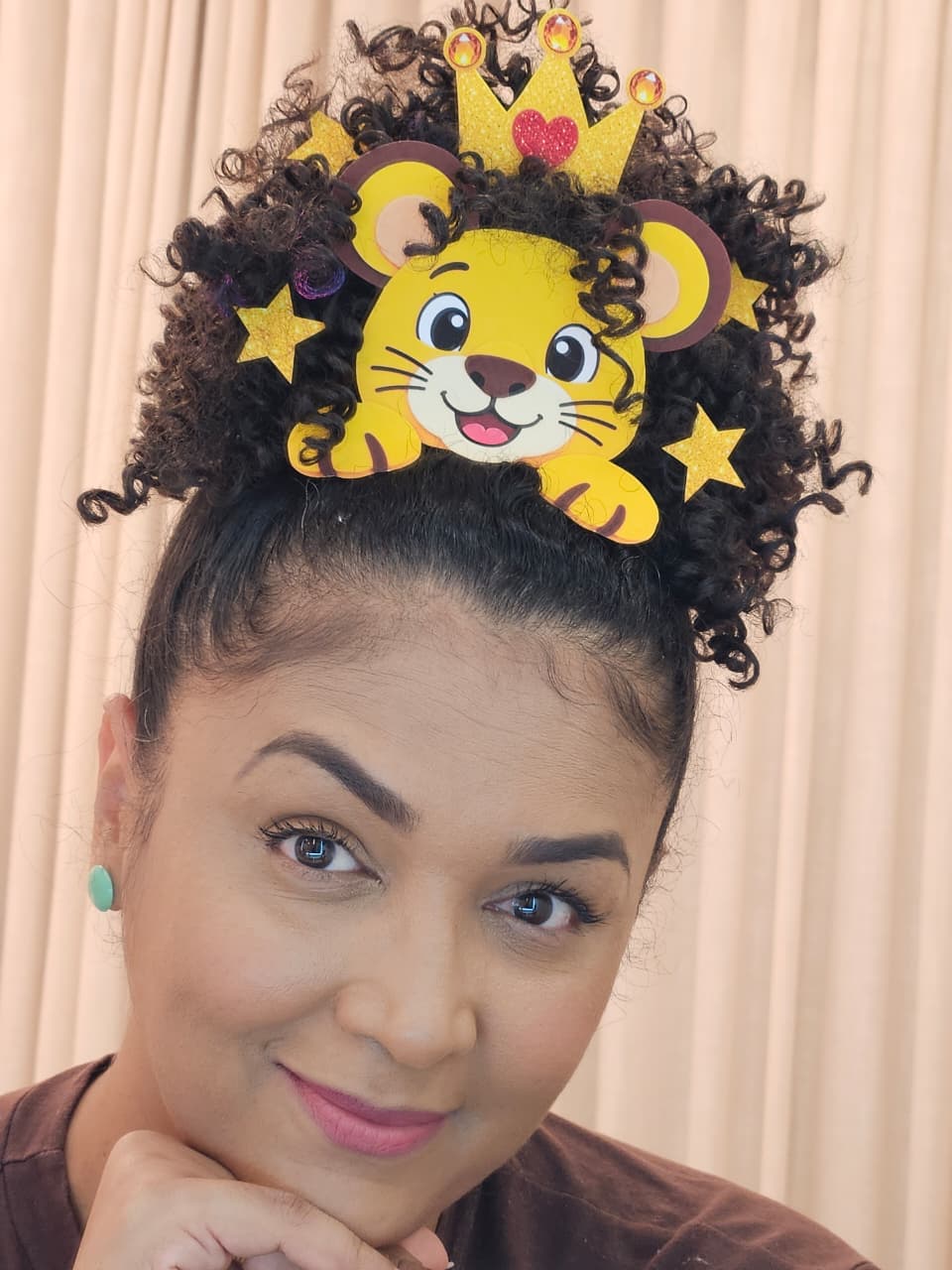 CABELO CRIATIVO REI LEÃO - Imagem 5