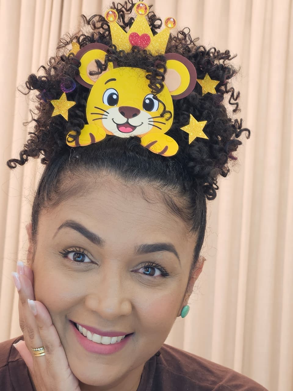CABELO CRIATIVO REI LEÃO - Imagem 3