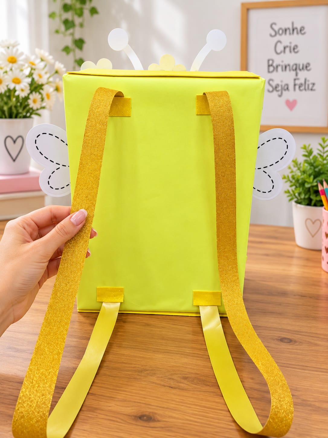 MOCHILA MALUCA ABELHINHA - Imagem 3