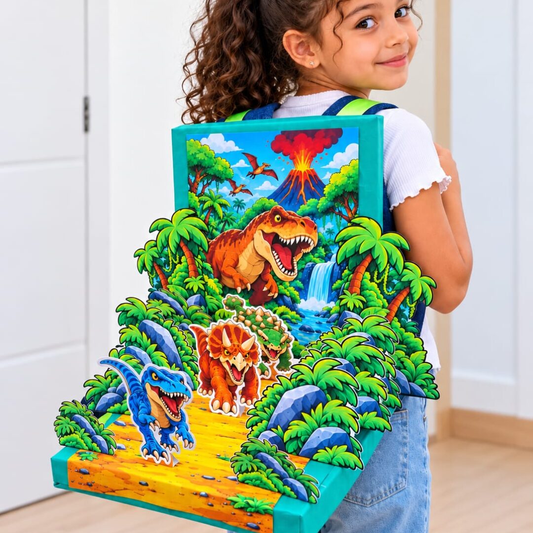 MOCHILA MALUCA - PARQUE DOS DINOSSAUROS