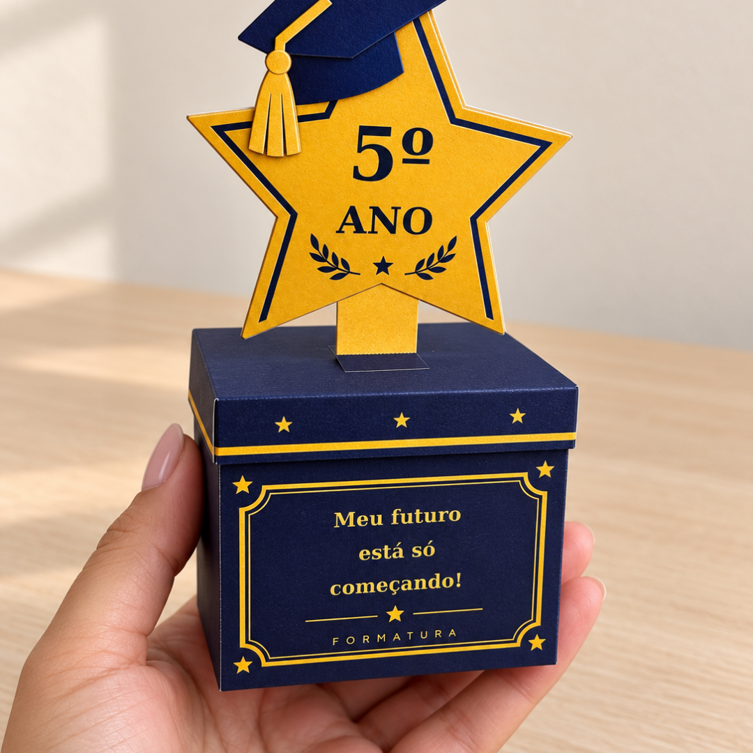LEMBRANCINHA FORMATURA 5º ANO - ESTRELA