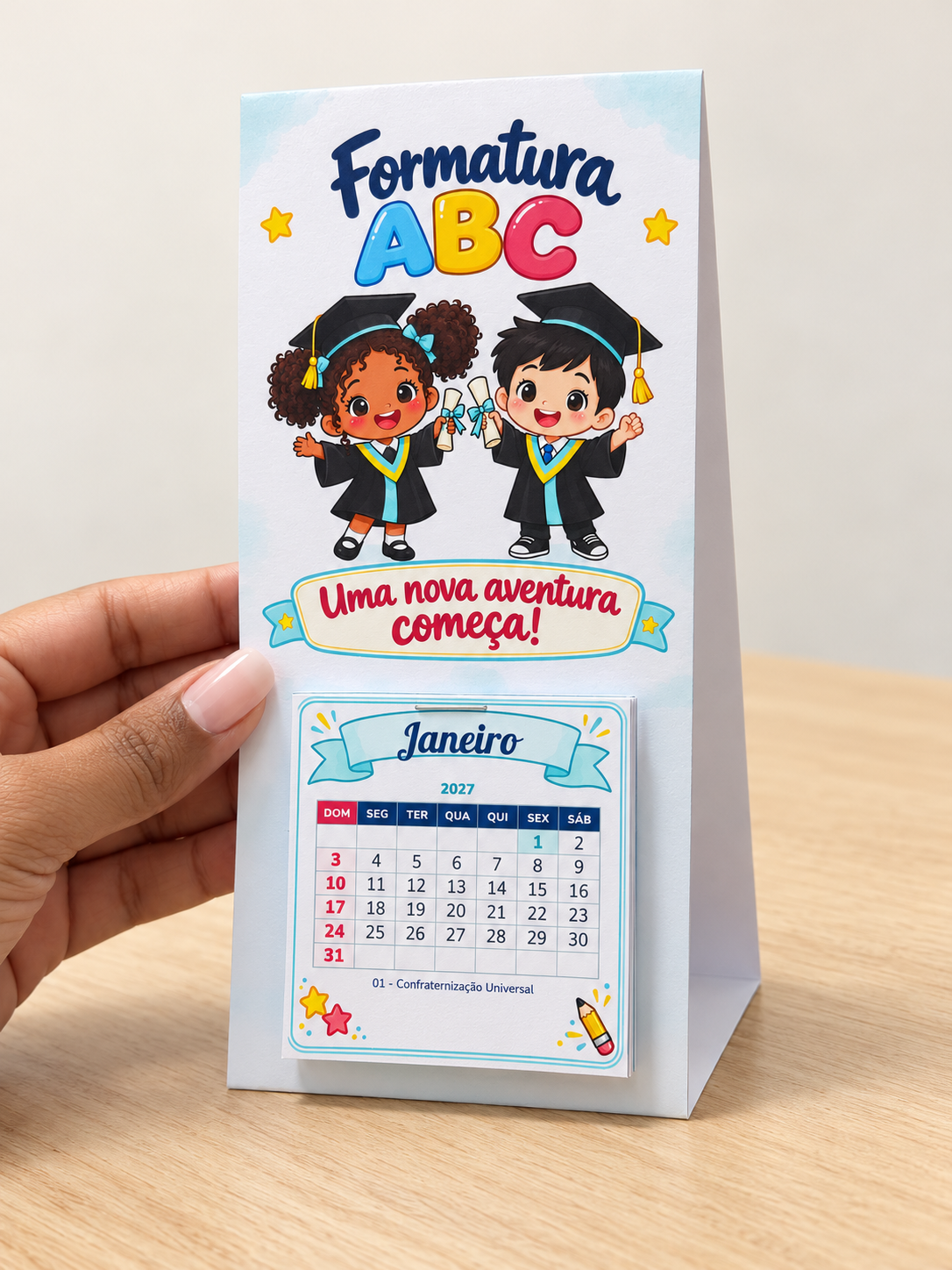 CALENDÁRIO DE MESA FORMATURA ABC – 2027 - Imagem 3