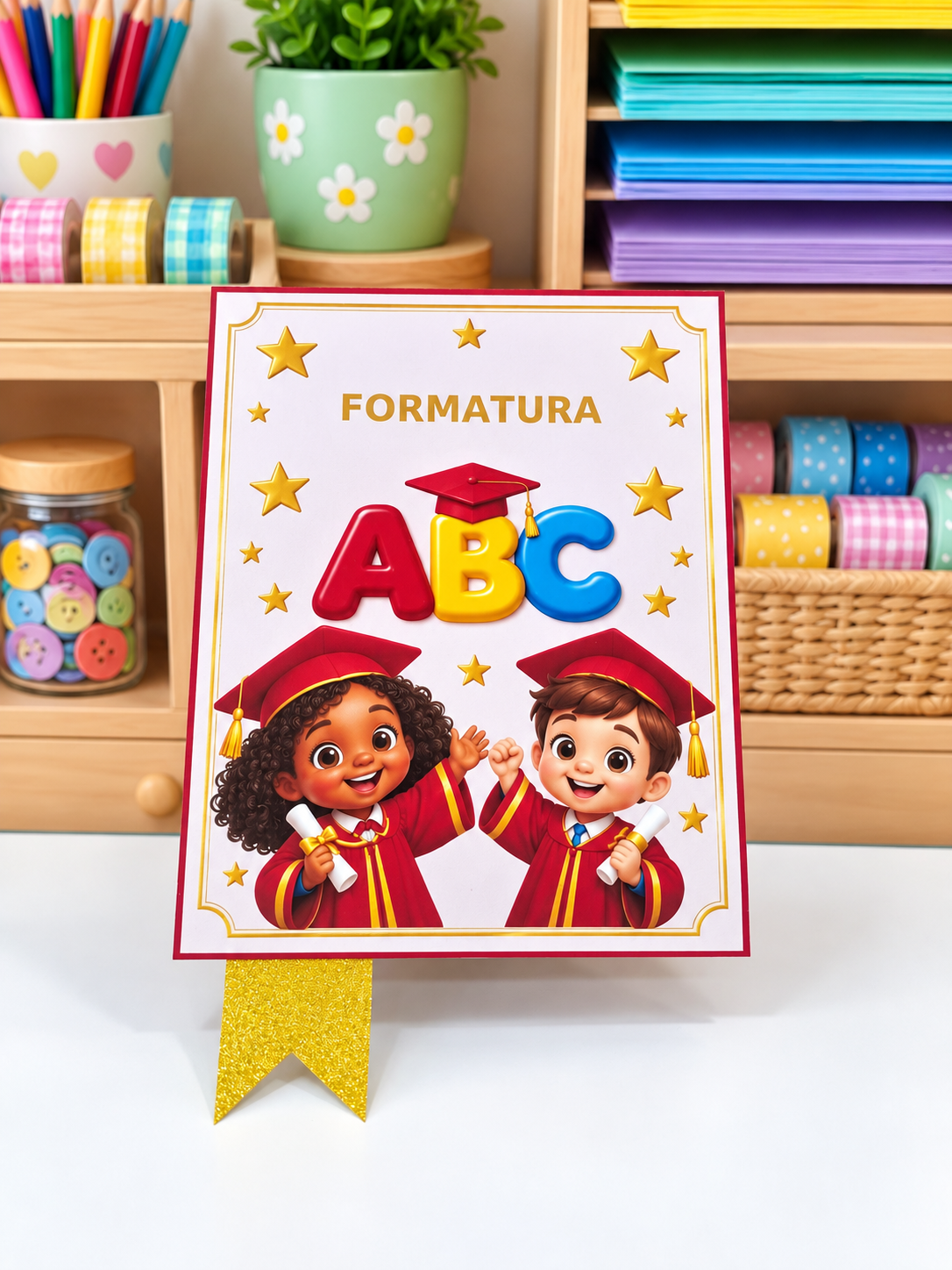 CONVITE FORMATURA ABC – CAIXA VERMELHA - Imagem 7