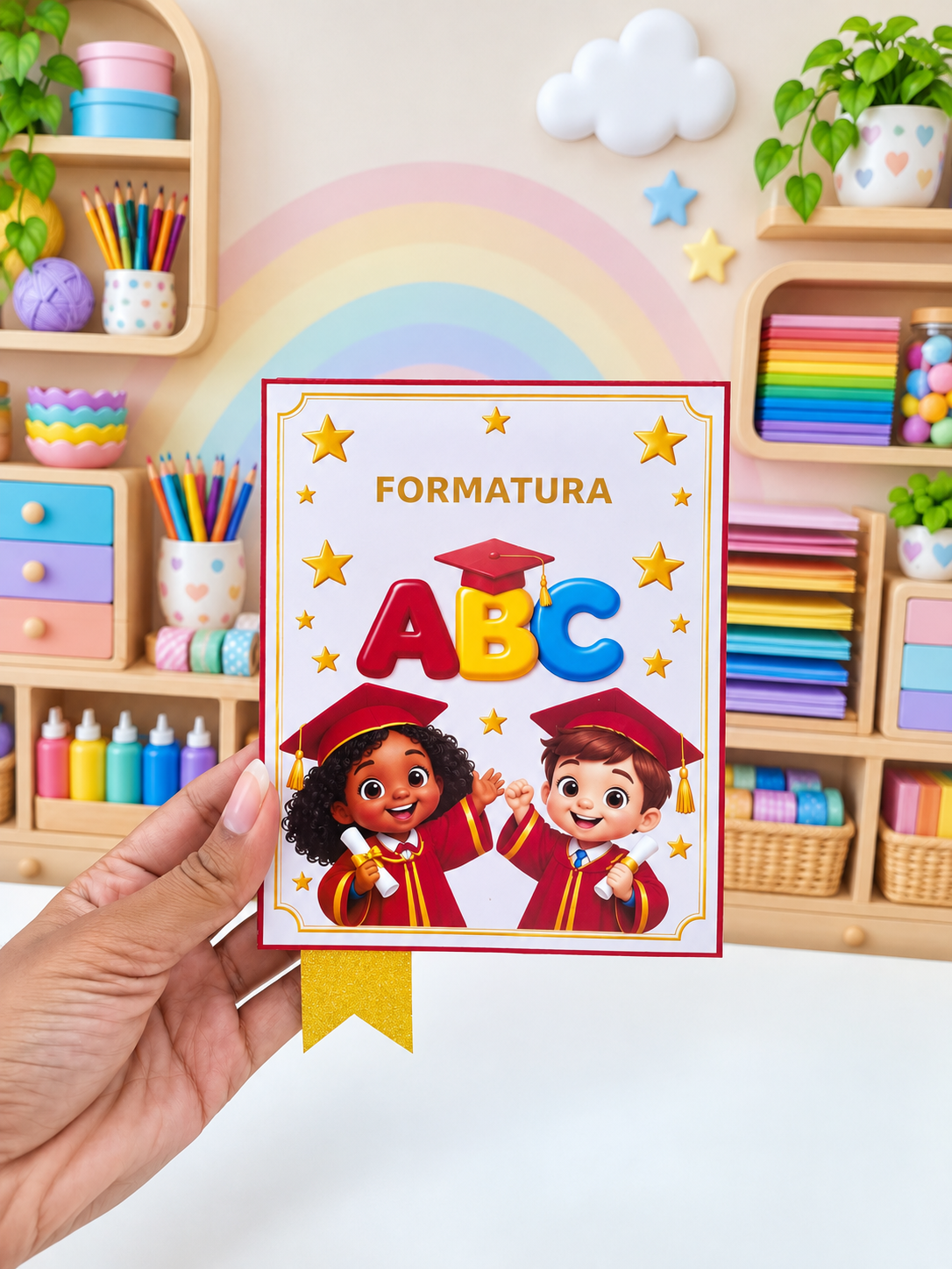 CONVITE FORMATURA ABC – CAIXA VERMELHA - Imagem 5
