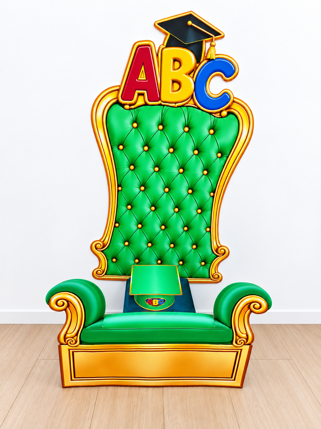 TRONO FORMATURA ABC - VERDE - Imagem 3