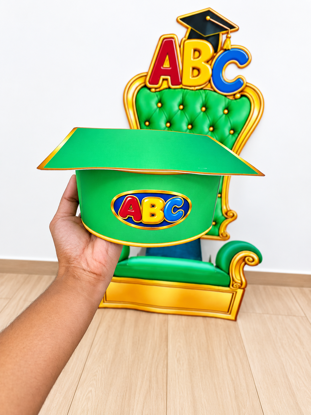 TRONO FORMATURA ABC - VERDE - Imagem 4
