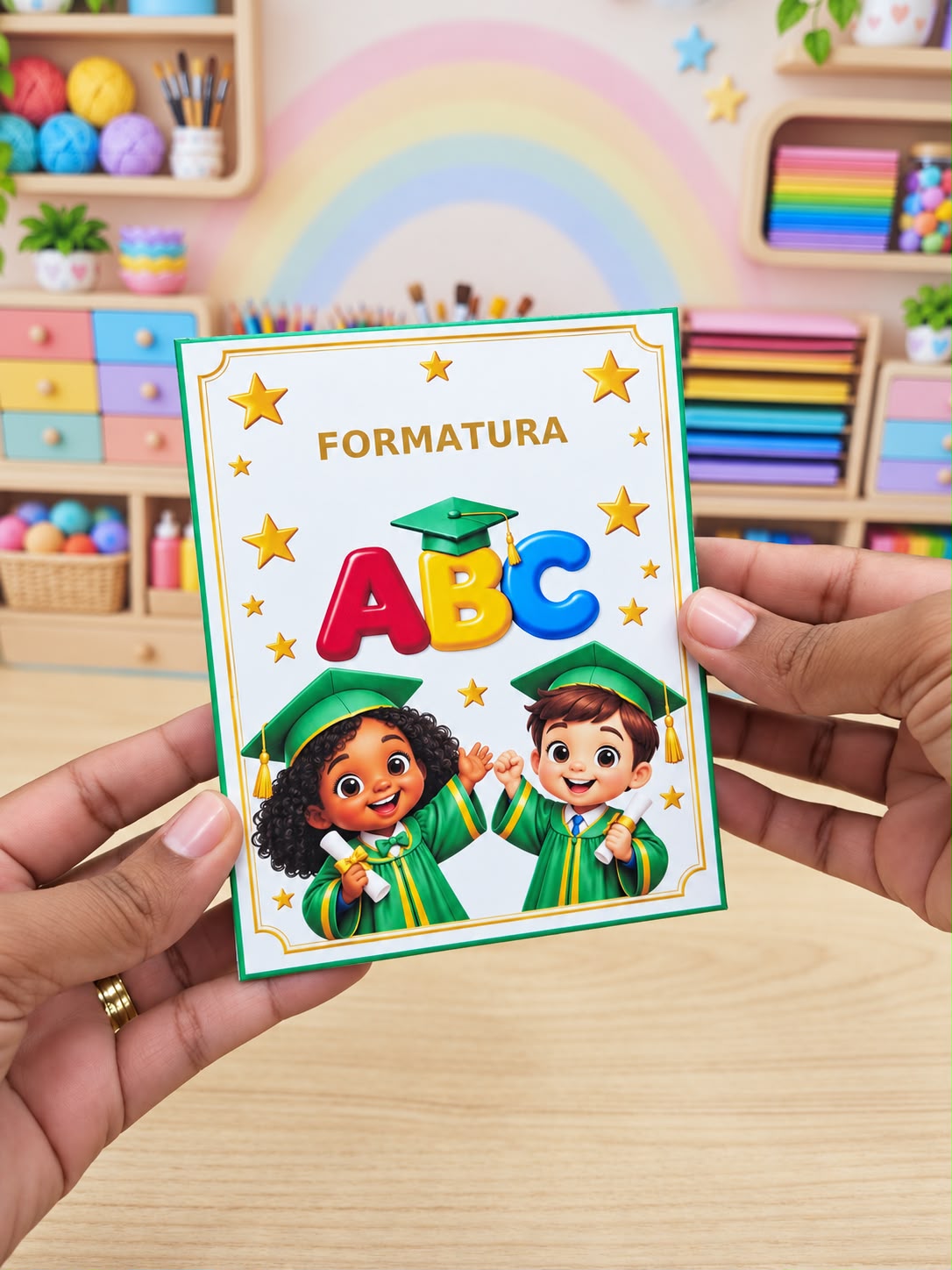 CONVITE FORMATURA ABC – CAIXA VERDE - Imagem 7