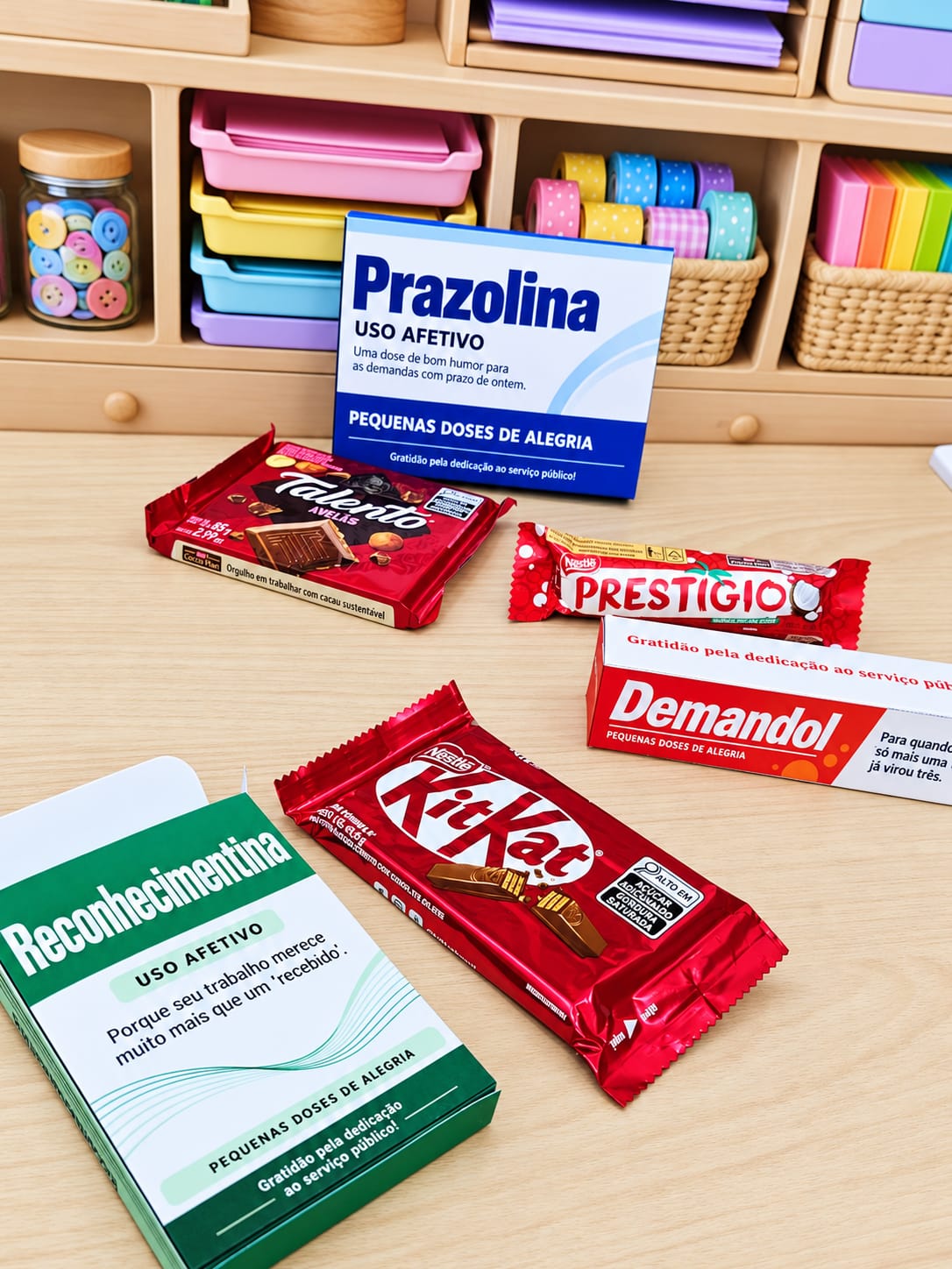 KIT SOS SERVIDOR PÚBLICO - LEMBRANCINHA - Imagem 7