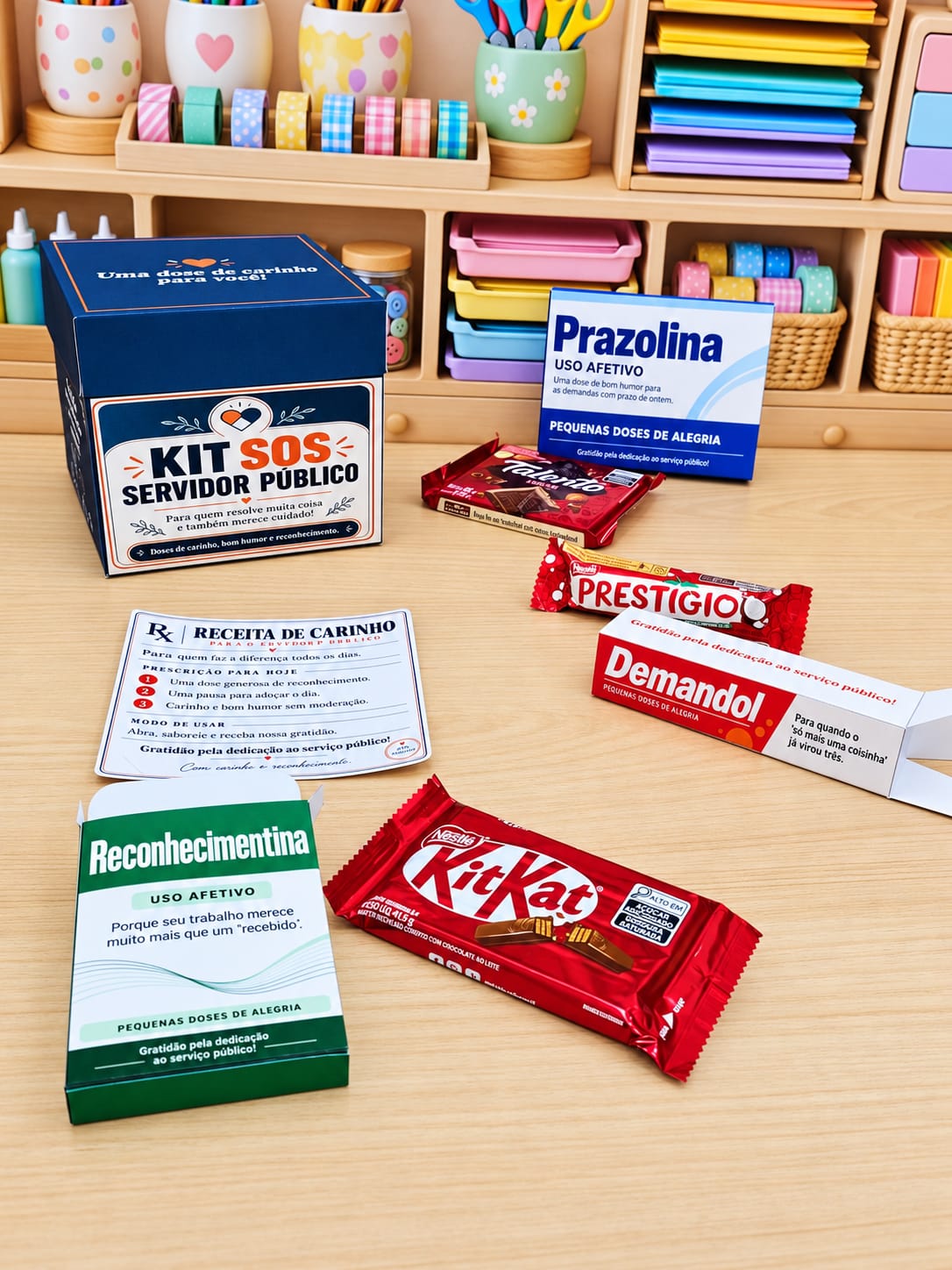 KIT SOS SERVIDOR PÚBLICO - LEMBRANCINHA
