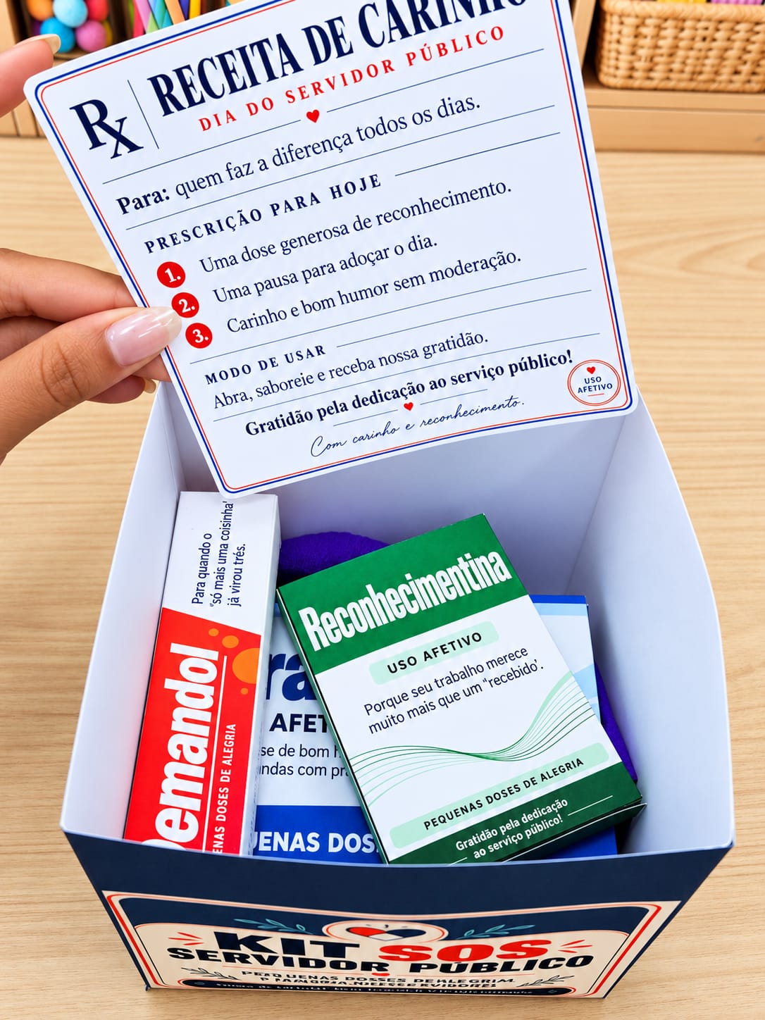 KIT SOS SERVIDOR PÚBLICO - LEMBRANCINHA - Imagem 6