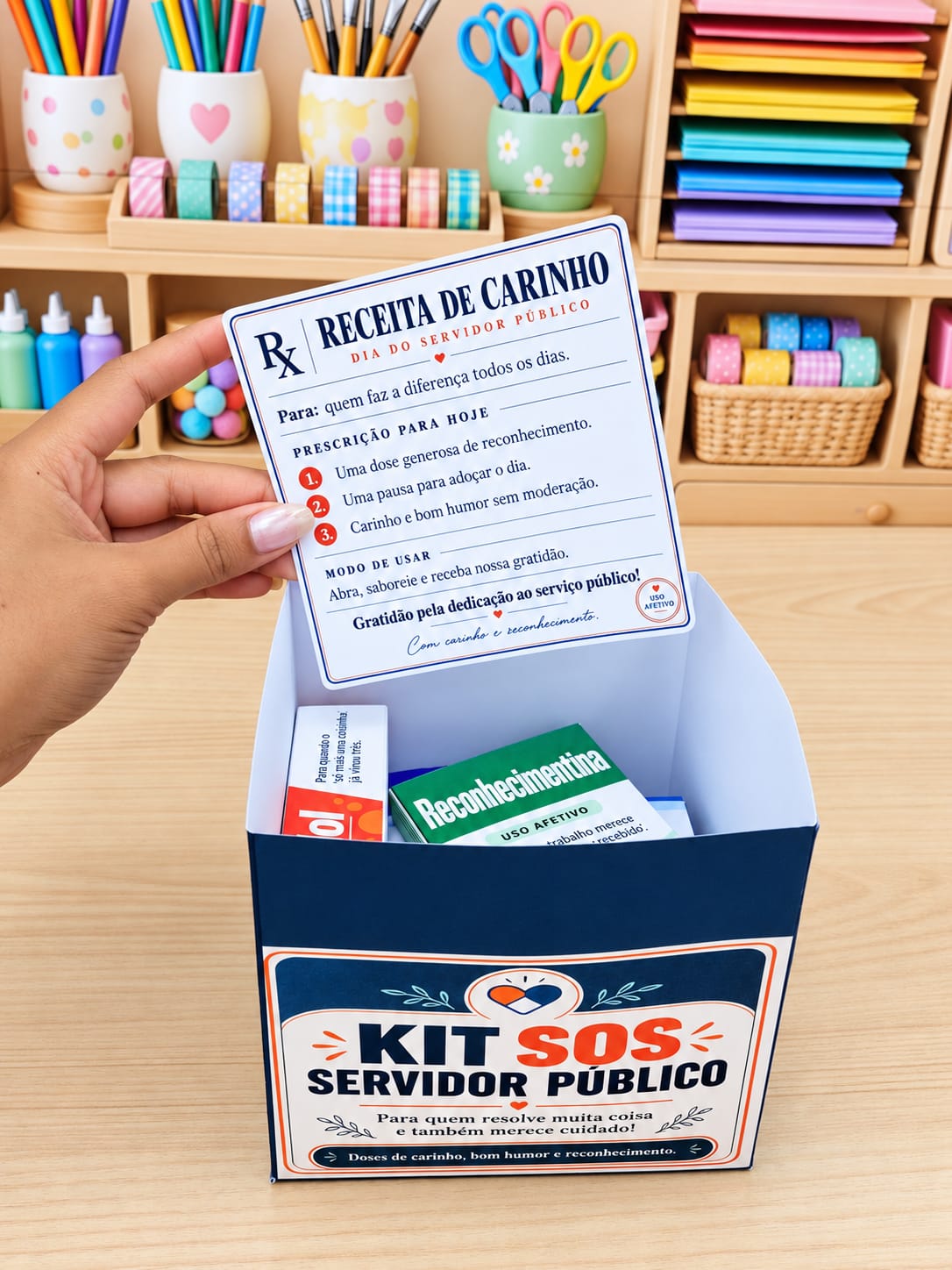 KIT SOS SERVIDOR PÚBLICO - LEMBRANCINHA - Imagem 3