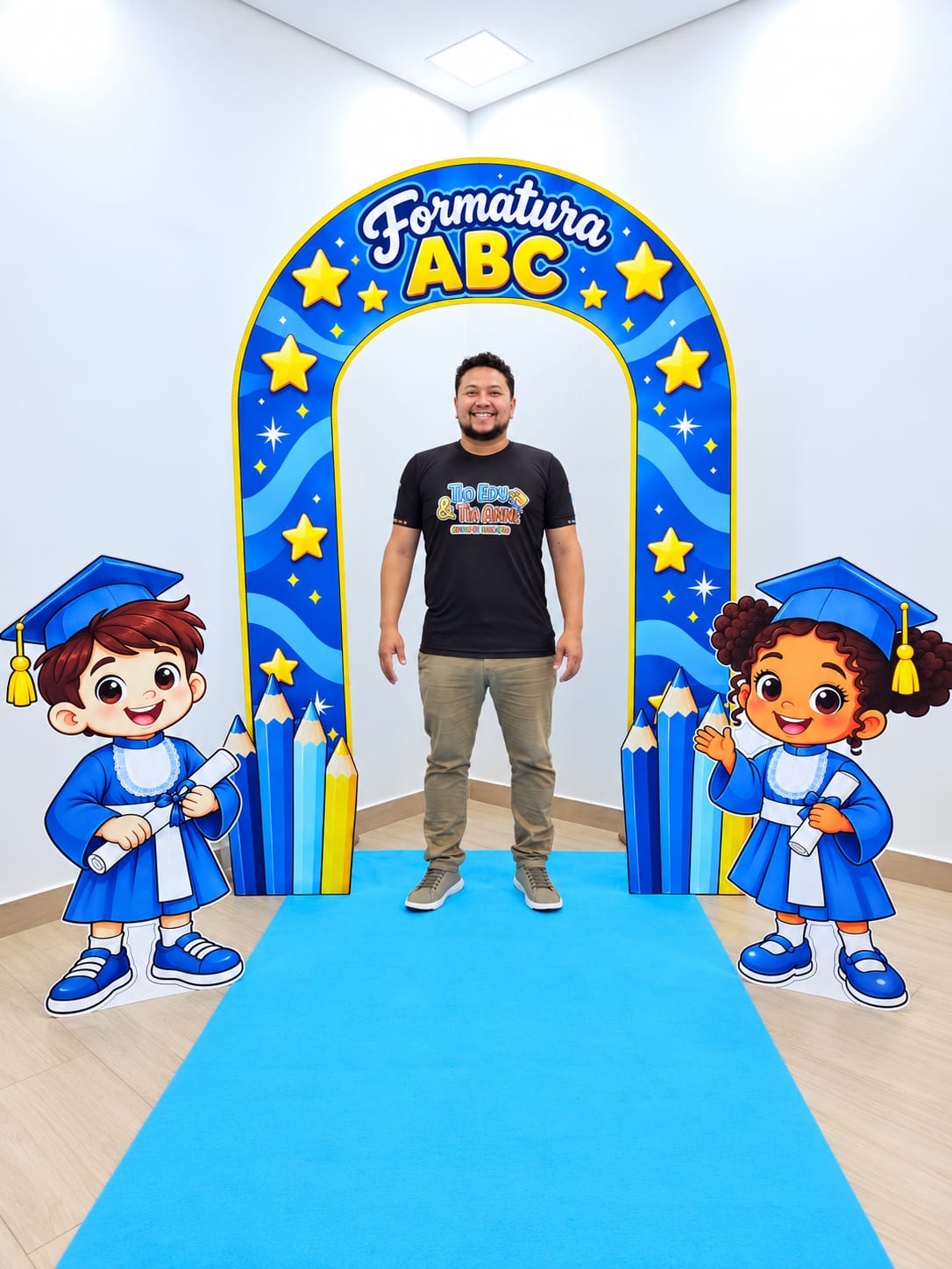 PORTAL ENTRADA FORMATURA ABC - AZUL - Imagem 5