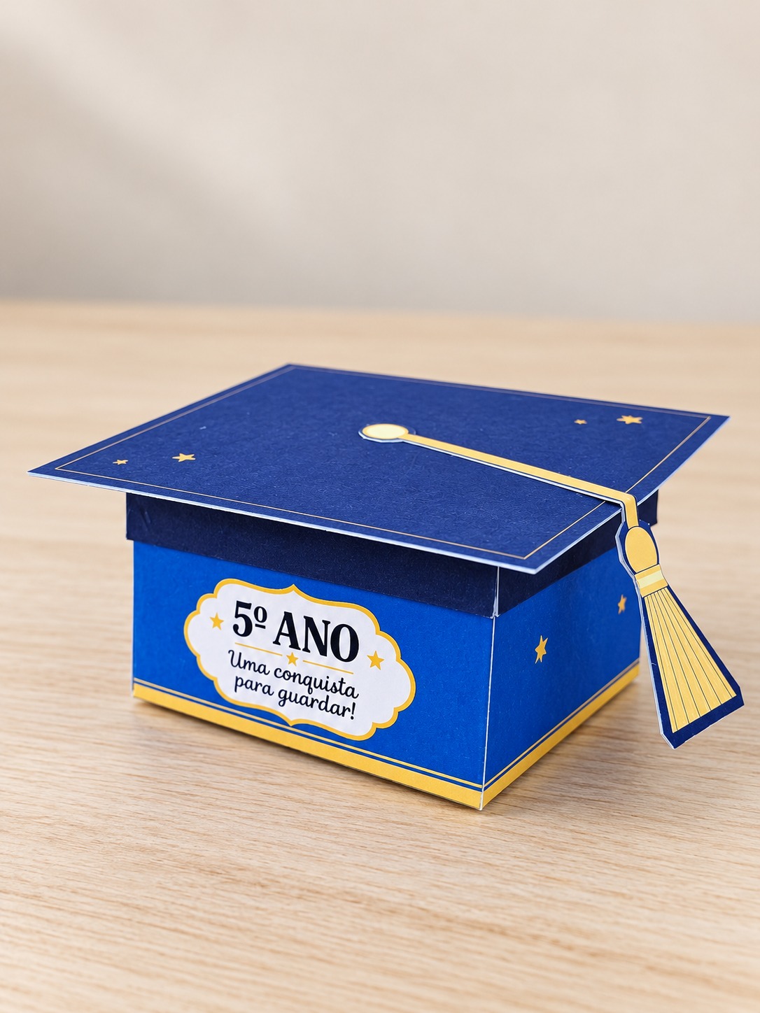 LEMBRANCINHA FORMATURA 5º ANO – CAIXINHA CAPELO - Imagem 5