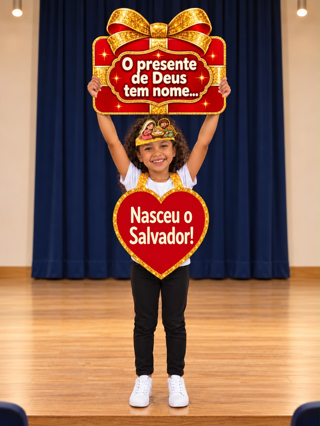 KIT APRESENTAÇÃO DE NATAL – A ESTRELA BRILHOU - Imagem 3