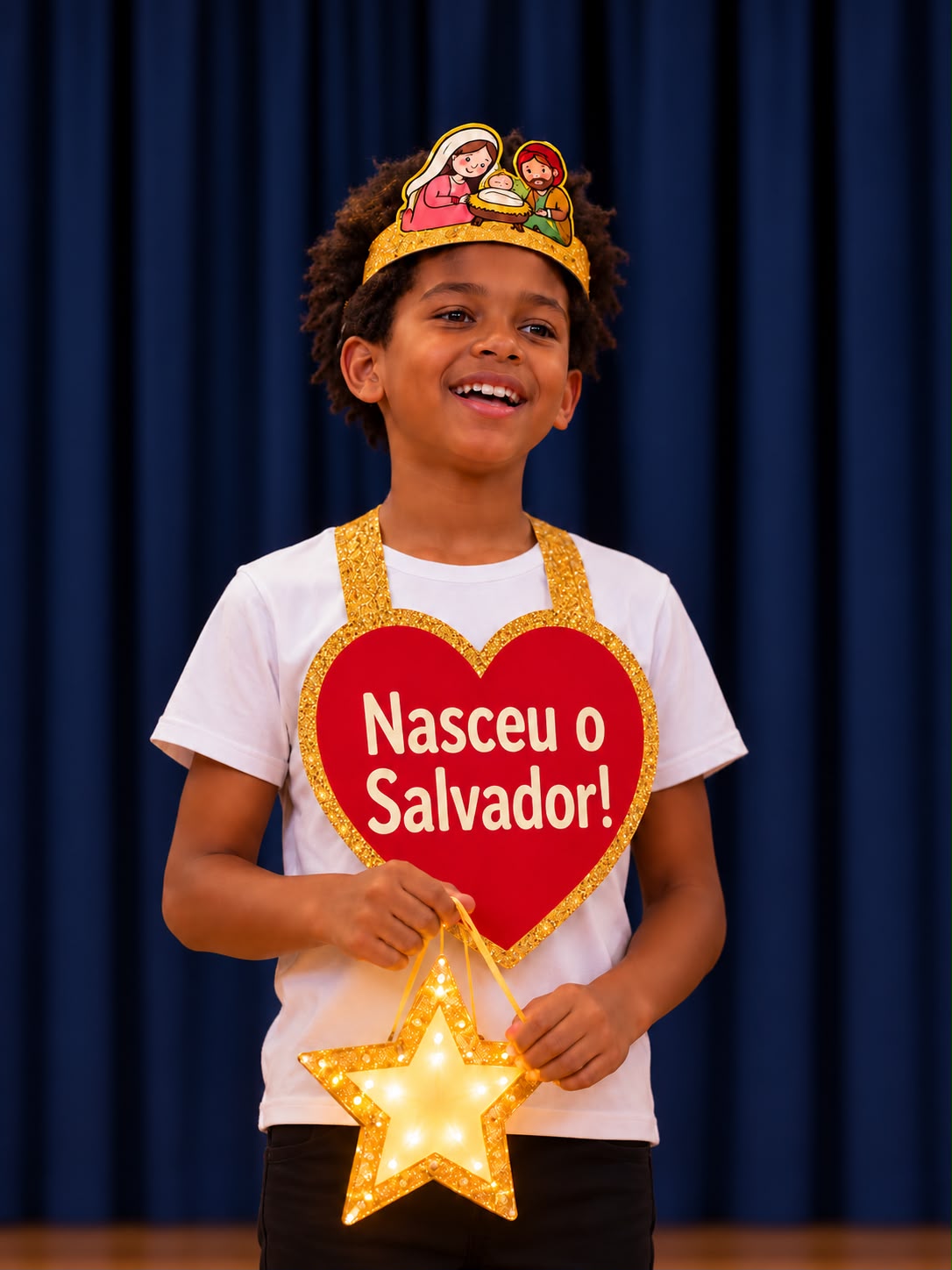 KIT APRESENTAÇÃO DE NATAL – A ESTRELA BRILHOU - Imagem 2