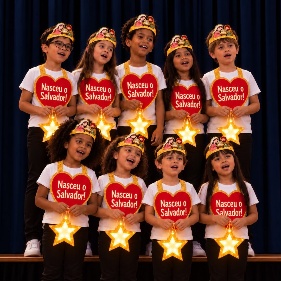 KIT APRESENTAÇÃO DE NATAL – A ESTRELA BRILHOU