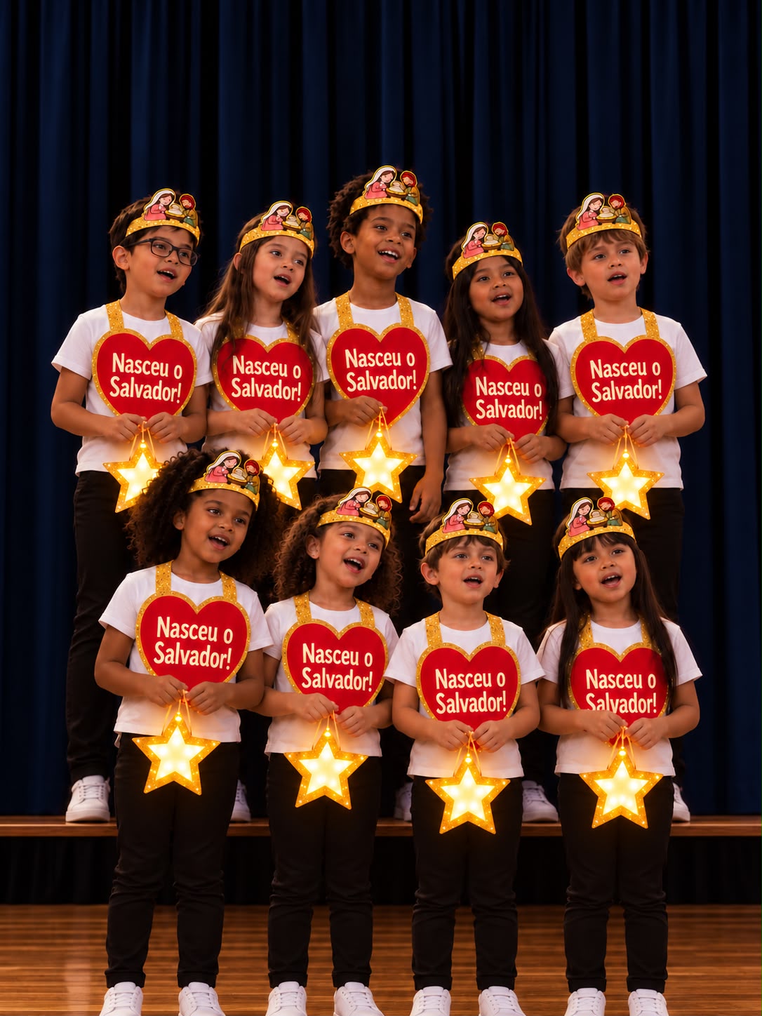KIT APRESENTAÇÃO DE NATAL – A ESTRELA BRILHOU