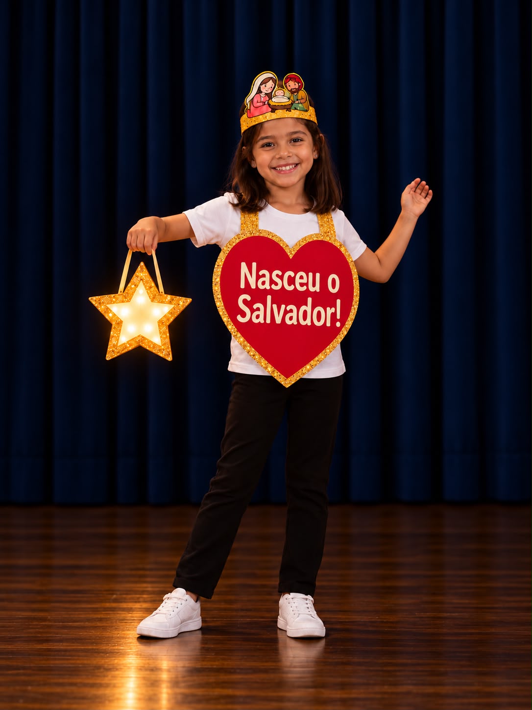 KIT APRESENTAÇÃO DE NATAL – A ESTRELA BRILHOU - Imagem 5