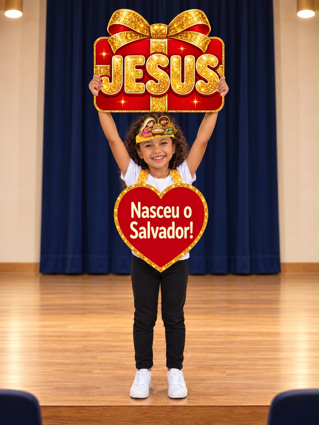 KIT APRESENTAÇÃO DE NATAL – A ESTRELA BRILHOU - Imagem 4