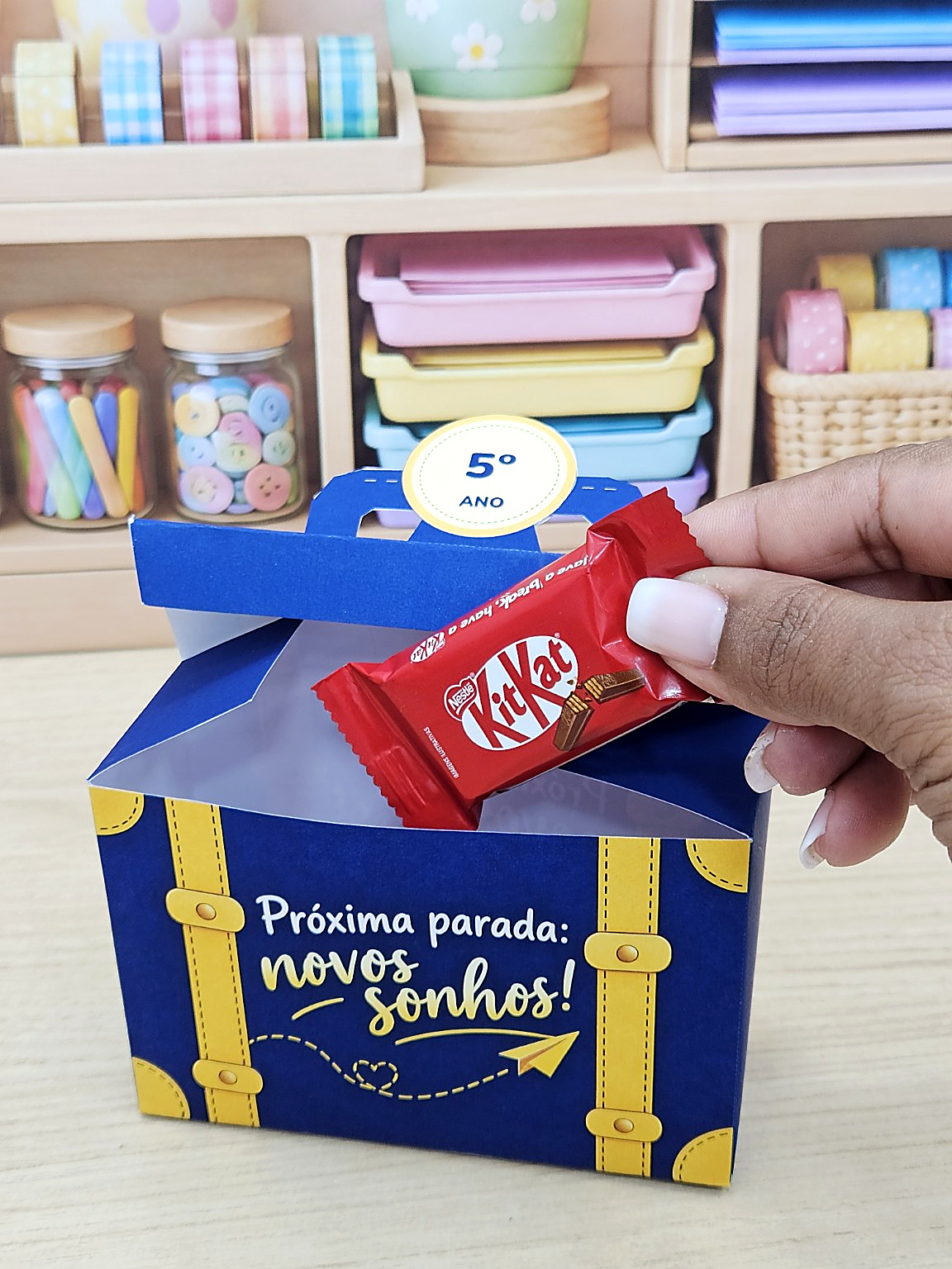 LEMBRANCINHA FORMATURA 5º ANO – MALETINHA - Imagem 4